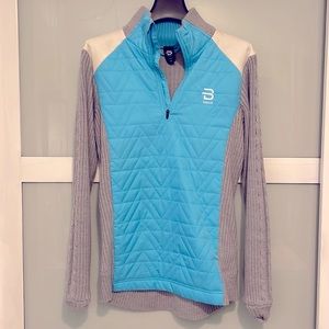 Daehlie Ski Sweater  - Blue/Gray Size M